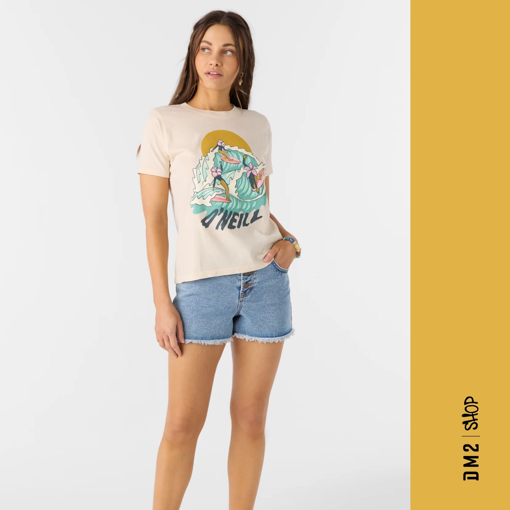 T - SHIRT FEMME LOINDAFLOW IVOIRE, O'NEILL - DM2 SHOP