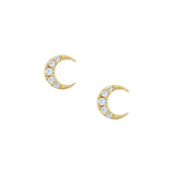 BOUCLE OREILLE MOON OR 18K - DM2 SHOP