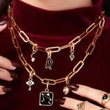 BRELOQUE SERPENT CHARM RHODIUM - DM2 SHOP