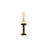 BRELOQUE ALPHABET PLAQUÉE OR 18K - DM2 SHOP