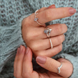 BAGUE CLÉO ARGENT, CREATIVAL - DM2 SHOP