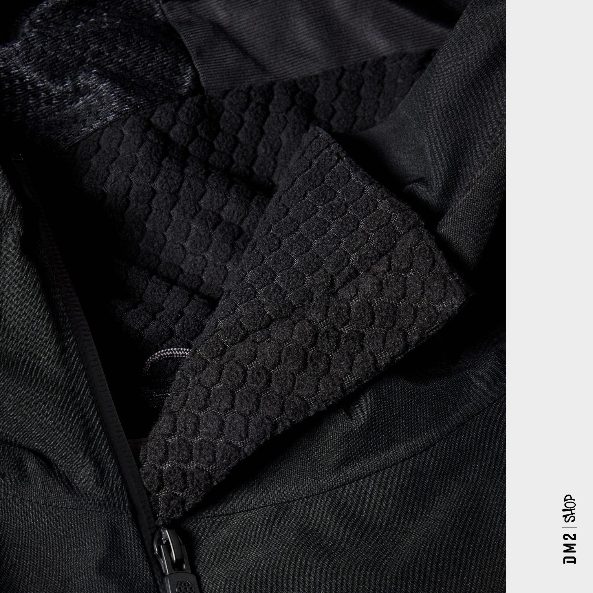 MANTEAU ISOLÉ HOMME FOUNDATION NOIR 686 - DM2 SHOP