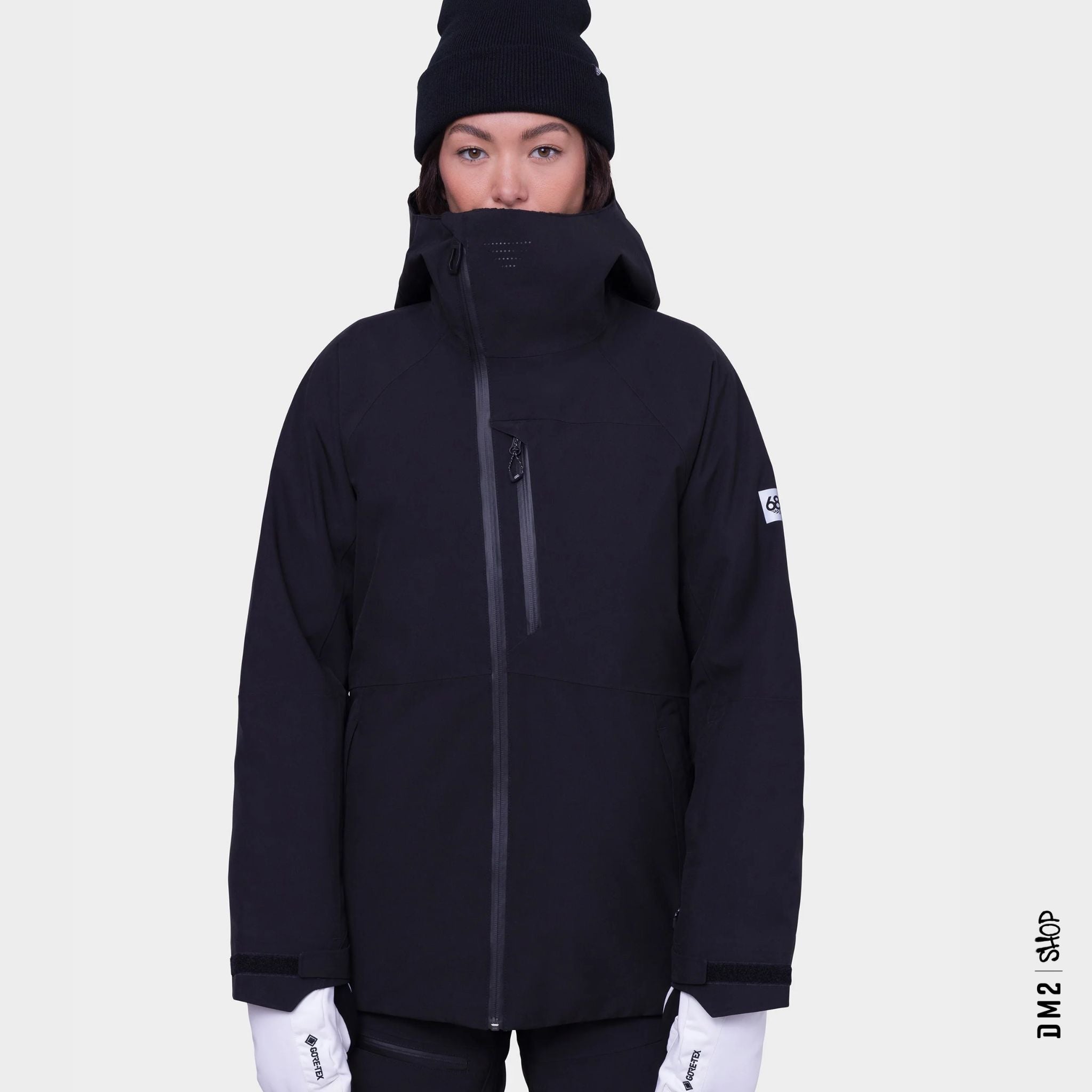 MANTEAU ISOLÉ 686 FEMME HYDRA NOIR - DM2 SHOP