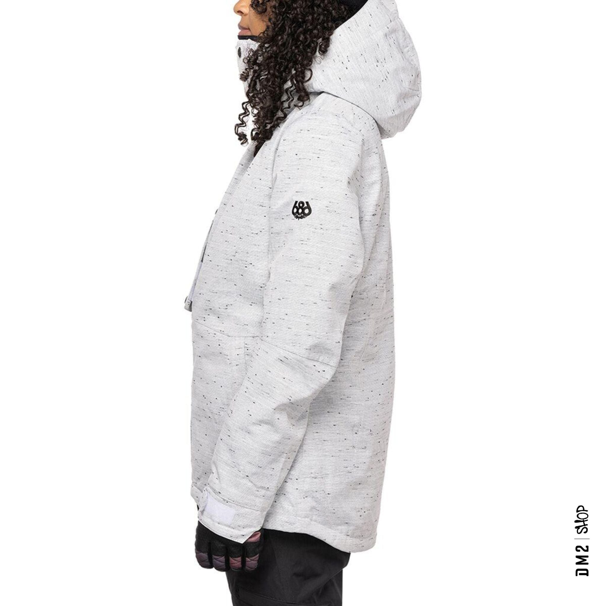 MANTEAU SNOW 686 FEMME RUMOR BLANC - DM2 SHOP