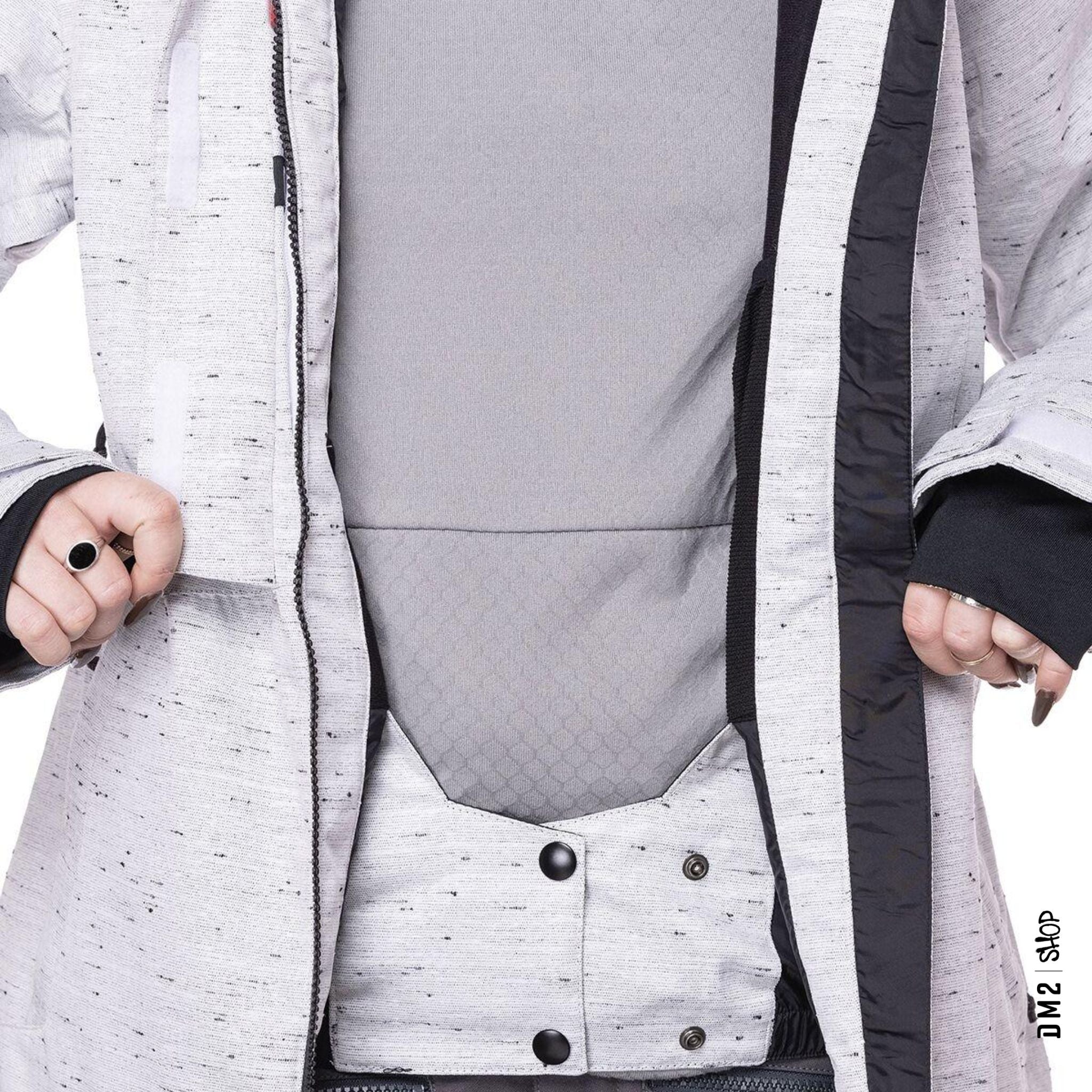 MANTEAU SNOW 686 FEMME RUMOR BLANC - DM2 SHOP