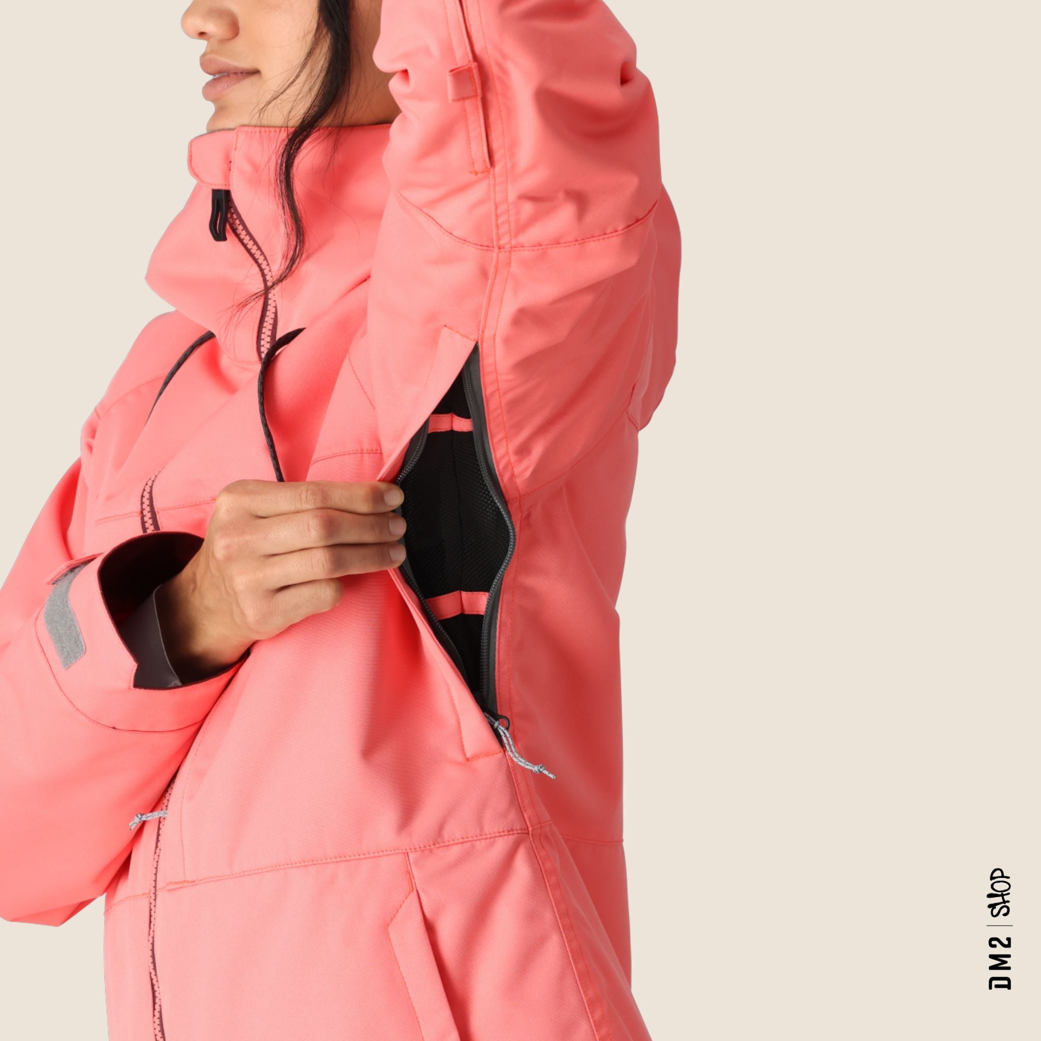 MANTEAU ISOLÉ FEMME 686 ATHENA CORAIL - DM2 SHOP