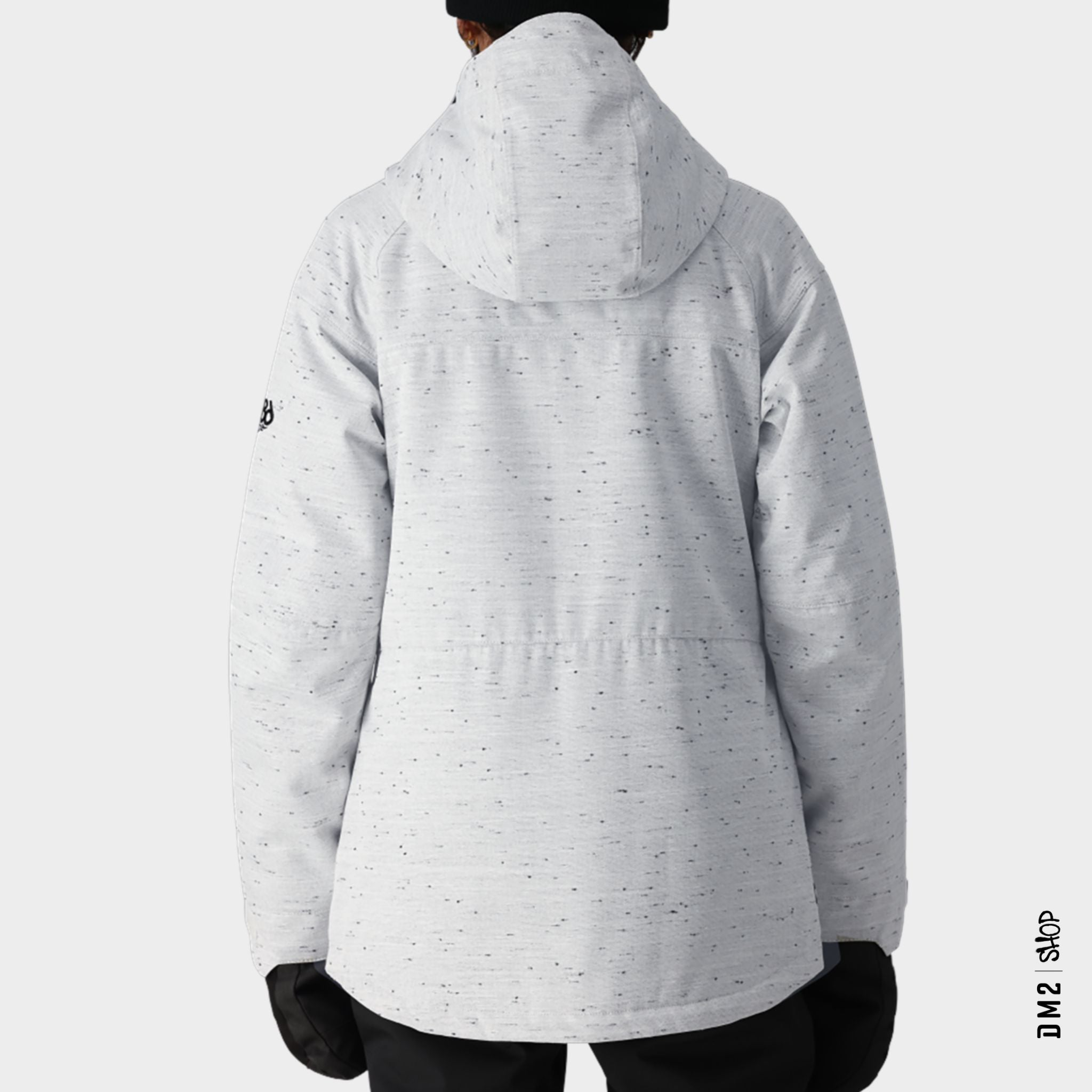 MANTEAU ISOLÉ FEMME ATHENA 686 WHITE SLUB - DM2 SHOP