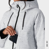 MANTEAU ISOLÉ FEMME ATHENA 686 WHITE SLUB - DM2 SHOP