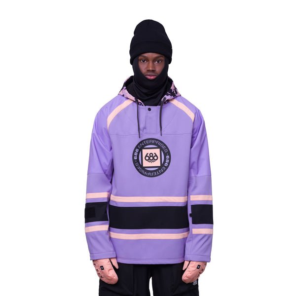 ANORAK SOFTSHELL UNISEX SLAPSHOT VIOLET 686 - DM2 SHOP