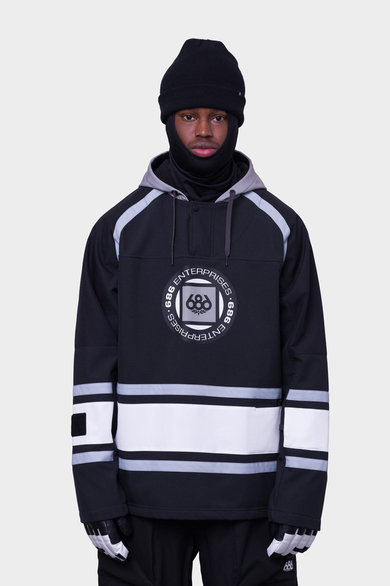 ANORAK SOFTSHELL SLAPSHOT NOIR 686 - DM2 SHOP