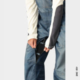 SALOPETTE SNOW SHELL FEMME BLACK MAGIC 686 DENIM - DM2 SHOP