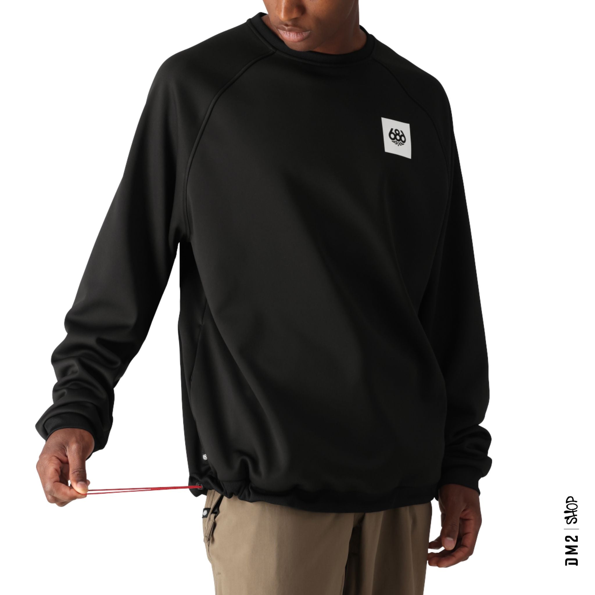 FLEECE SNOW BONDED HOMME 686 BLACK - DM2 SHOP