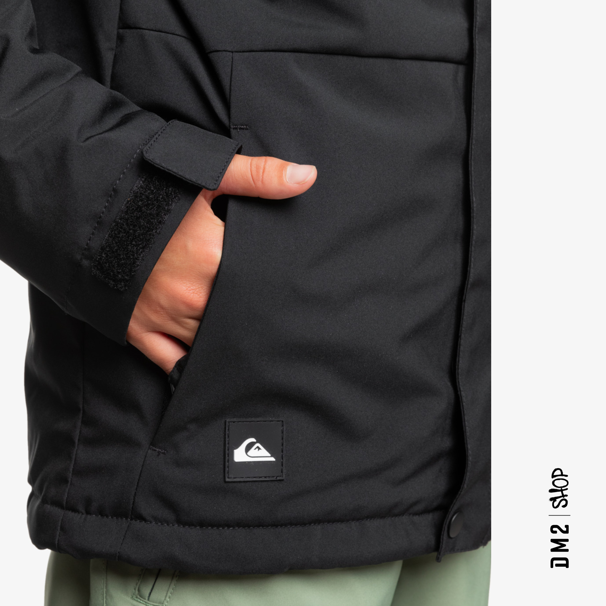 MANTEAU ISOLE MISSION SOLID BOYS NOIR
