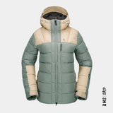 manteau-puffleup-lichen-green-pour-femme-VOLCOM-CHAP-DM2, PUFFER
