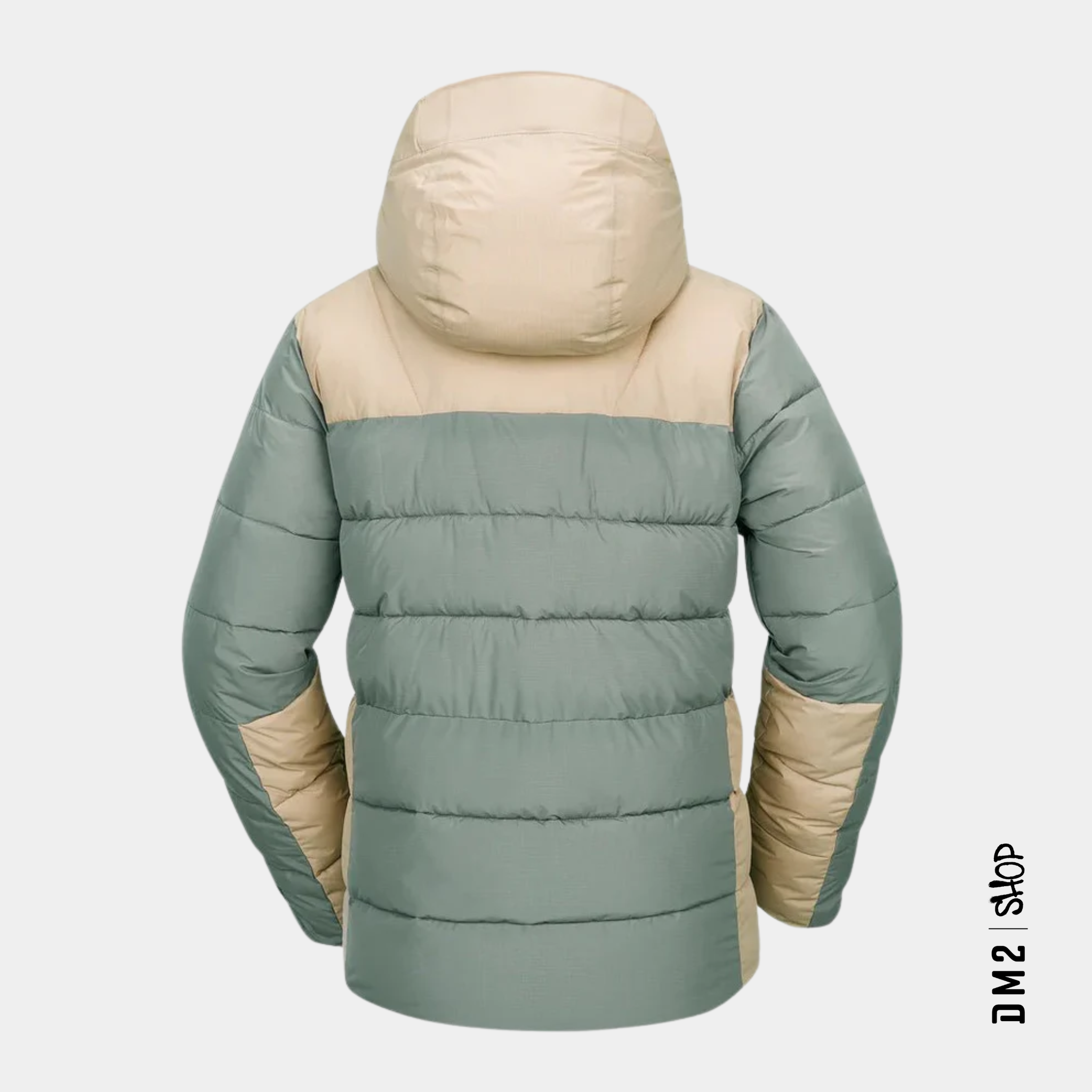 MANTEAU PUFFLEUP LICHEN GREEN POUR FEMME