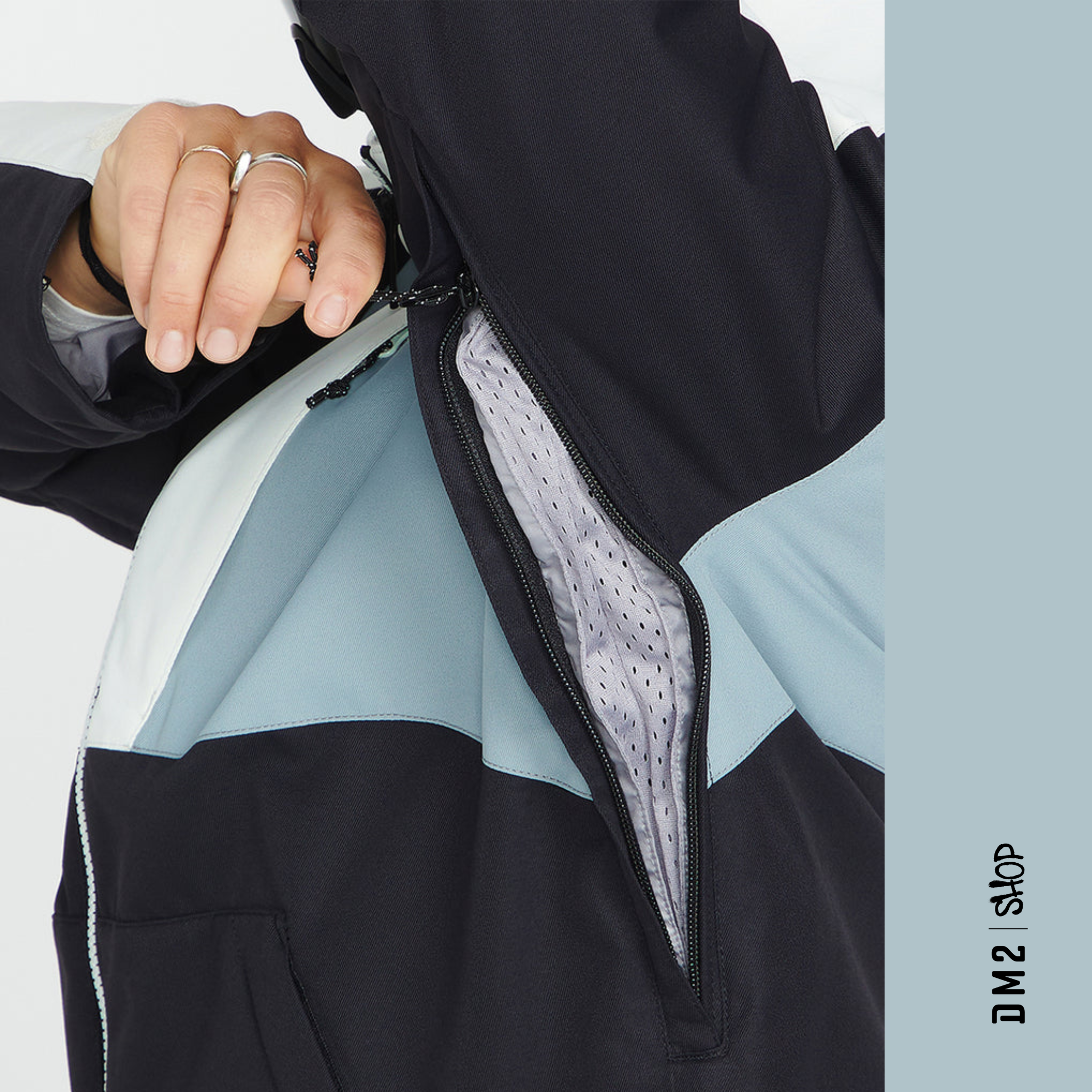MANTEAU ISOLE ROSSLAND ICE GREEN FEMME