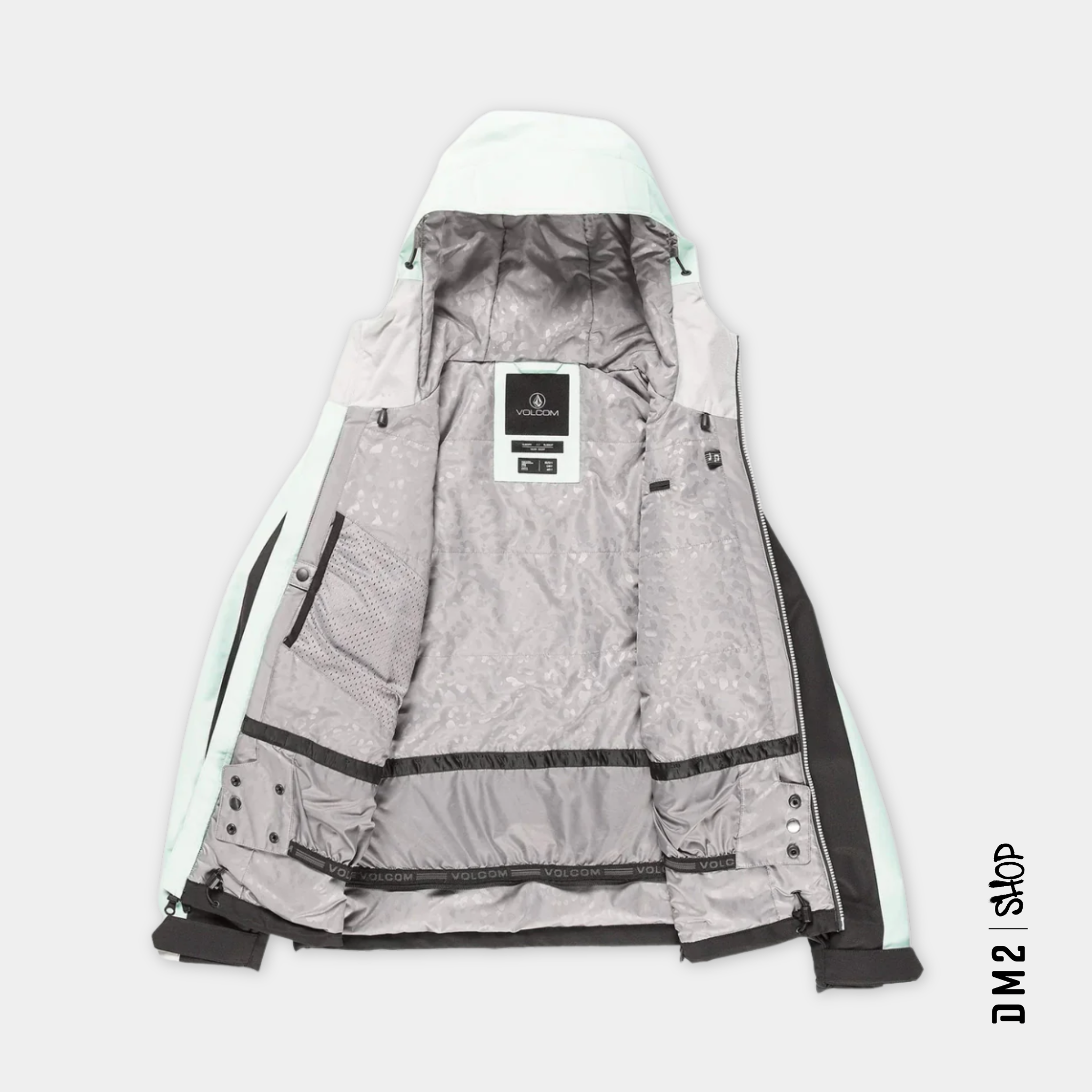 MANTEAU ISOLE ROSSLAND ICE GREEN FEMME