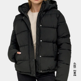 MANTEAU PUFFER NOIR ANN PREMIUM FEMME