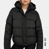 MANTEAU PUFFER NOIR ANN PREMIUM FEMME