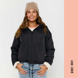 manteau-rip-curl-keepshakes-noir-femme-F25, CITY JACKET, MANTEAU AUTIMNE
