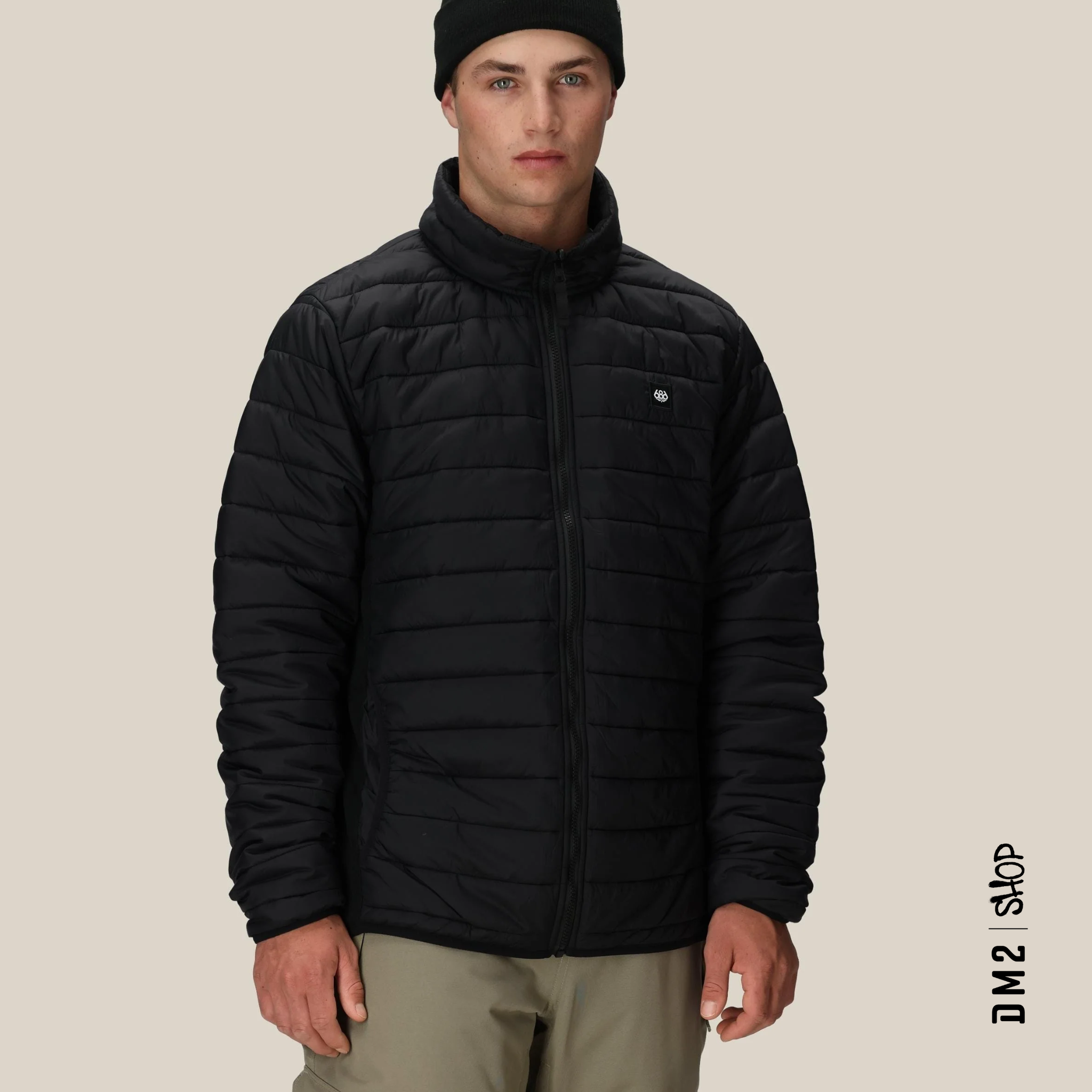 MANTEAU THERMAL PUFF NOIR