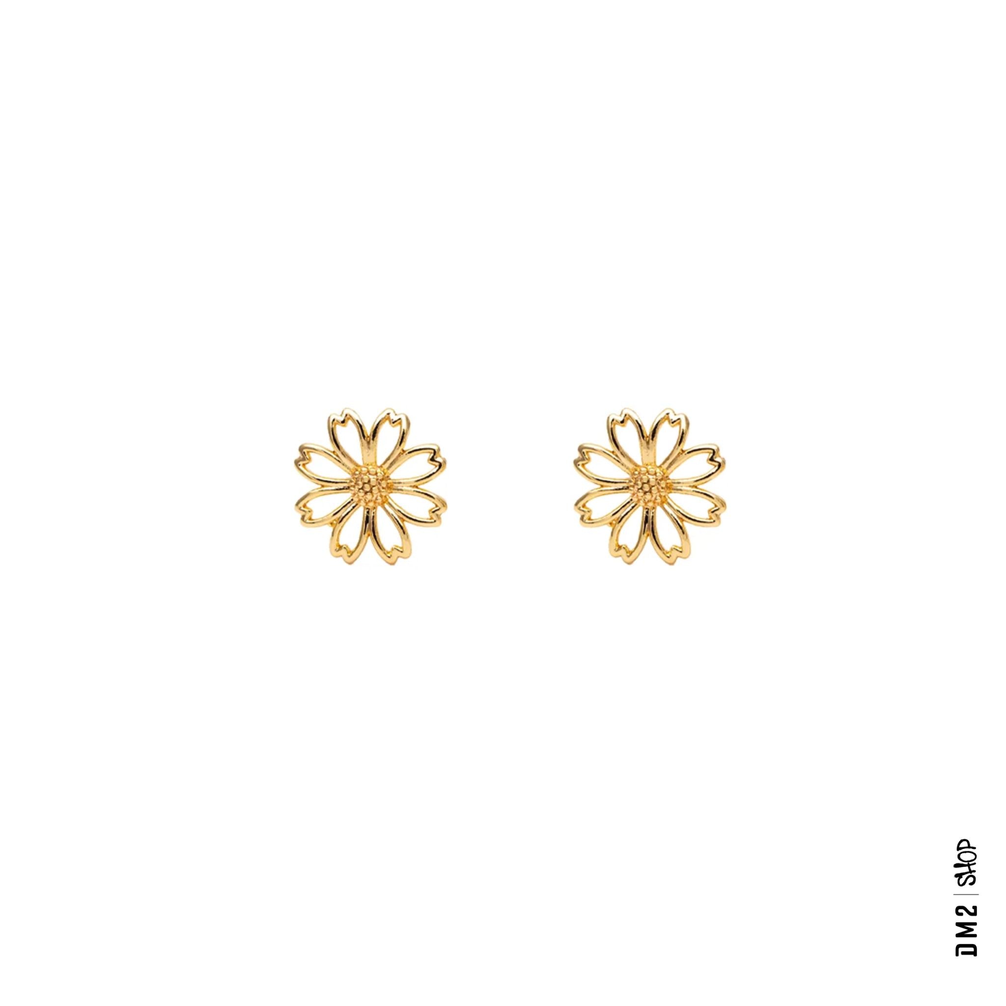 BOUCLE D'OREILLE MARGUERITE 18K LOST & FAUNE - DM2 SHOP