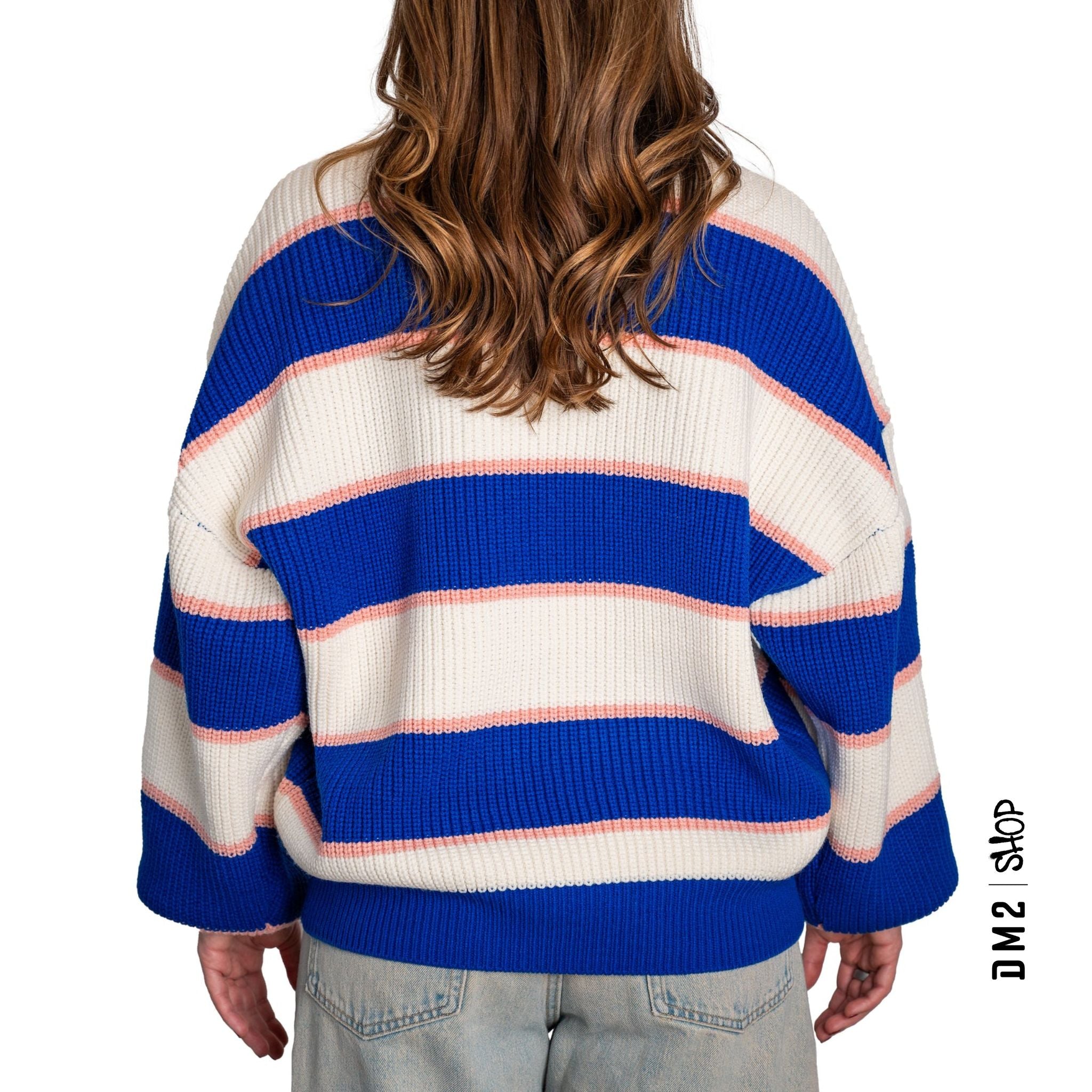 TRICOT FEMME MELINA ROSE RAYÉ, NANA THE BRAND - DM2 SHOP