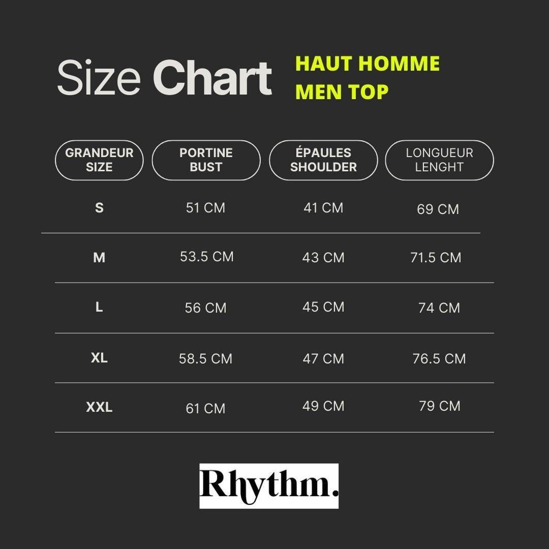 CAMISOLE HOMME EVERYDAY SINGLET, RHYTHM - DM2 SHOP