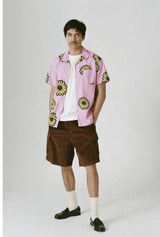 CHEMISE DAISY BLOSSOMS ROSE OBEY - DM2 SHOP