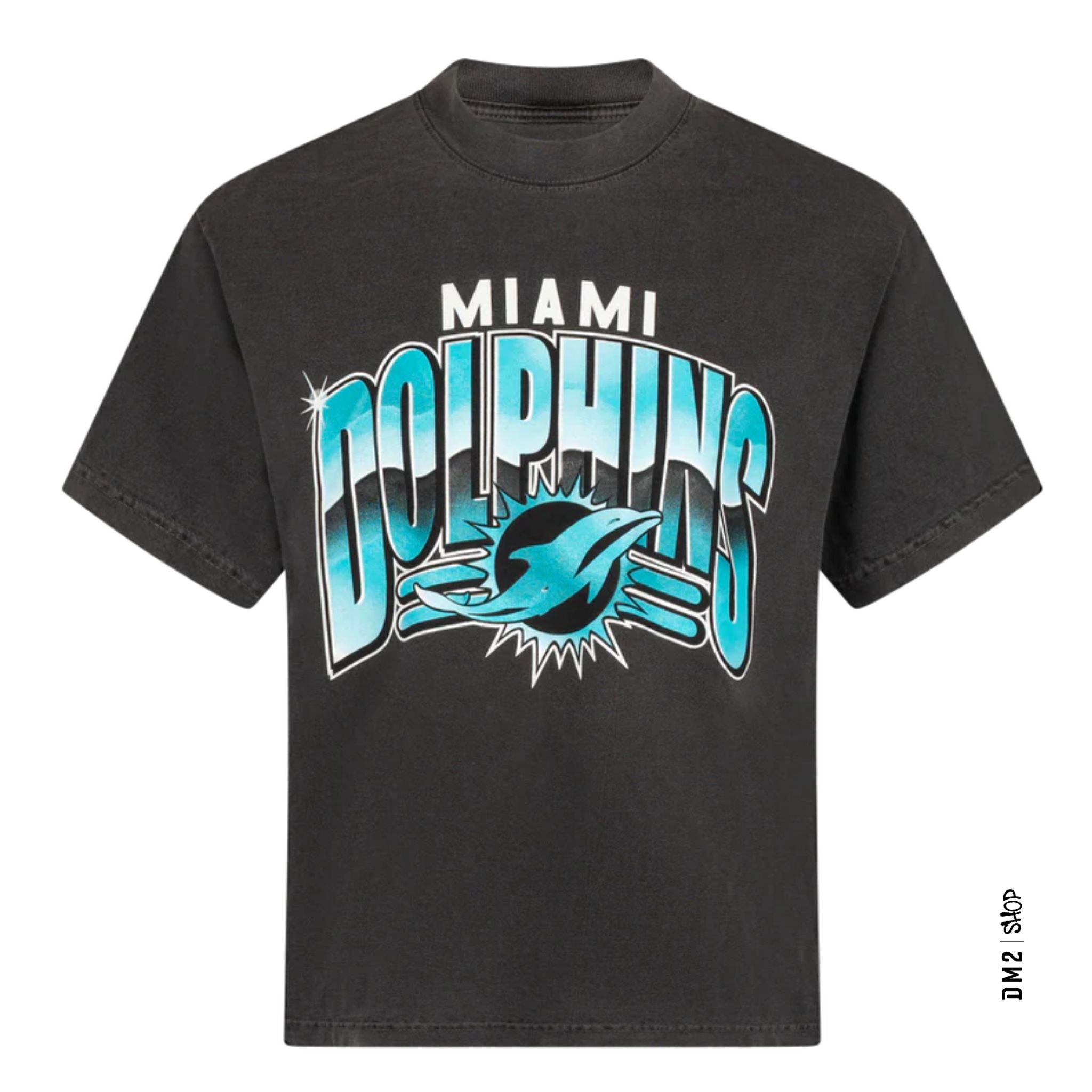 T - SHIRT DOLPHINS DE MIAMI UNISEXE SHADOW, MARBLE - DM2 SHOP