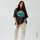 T - SHIRT DOLPHINS DE MIAMI UNISEXE SHADOW, MARBLE - DM2 SHOP