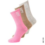 CHAUSSETTES FEMME MORENO PAQUET DE 3 JJXX - DM2 SHOP