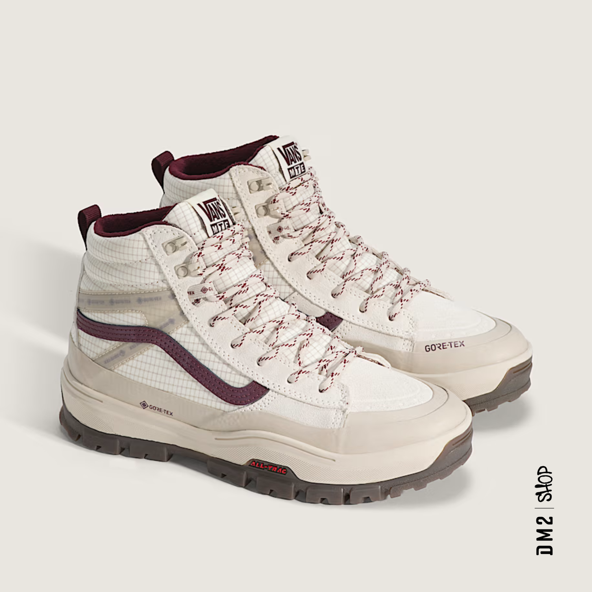 BOTTILLONS ISOLÉS - MTE SK8-HI GORE-TEX - EGRET WHITE