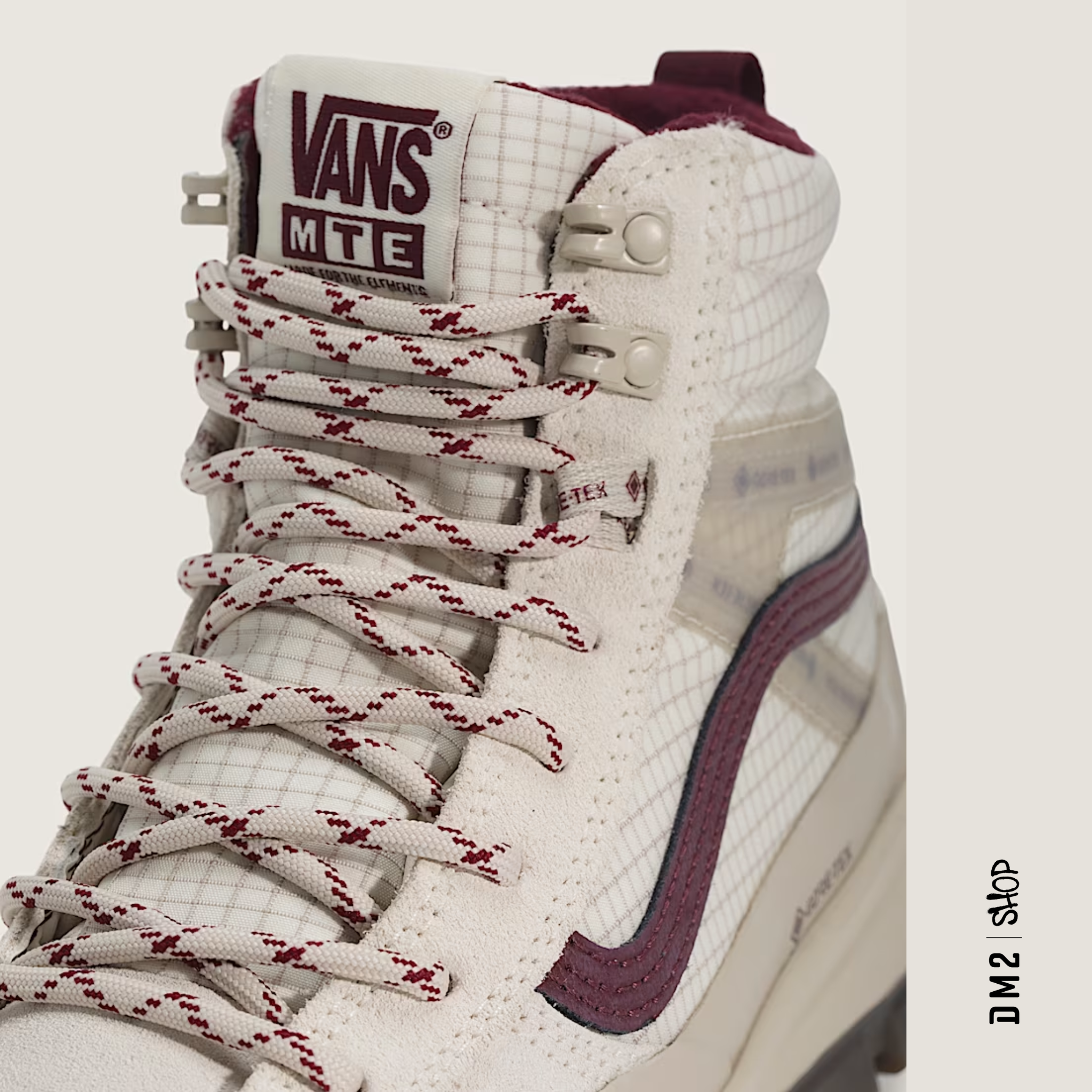BOTTILLONS ISOLÉS - MTE SK8-HI GORE-TEX - EGRET WHITE