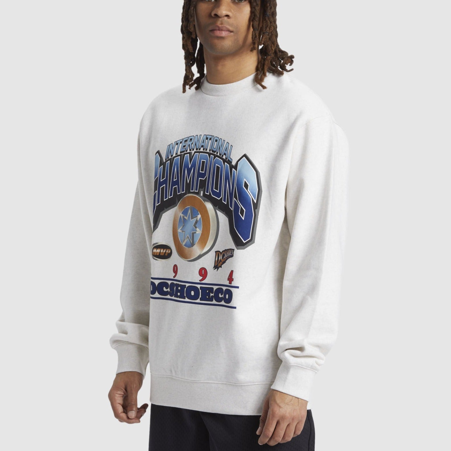 CREWNECK HOMME MVP GRIS DC SHOES - DM2 SHOP