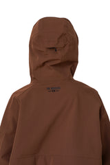 MANTEAU SKI-SNOW - SHELL JACKET -  BRUN