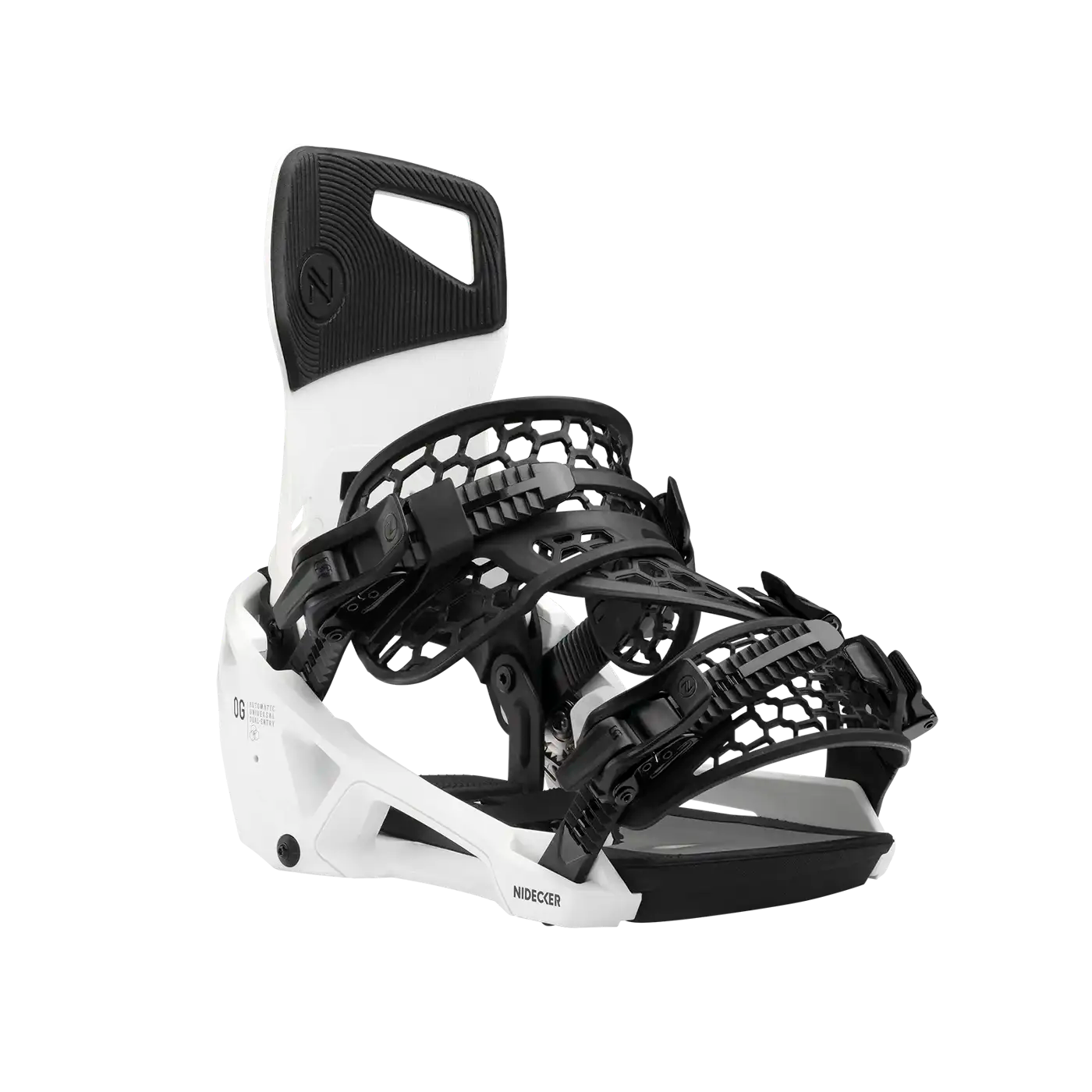 OG SUPERMATIC BLANC - BINDING SNOWBOARD - NIDECKER