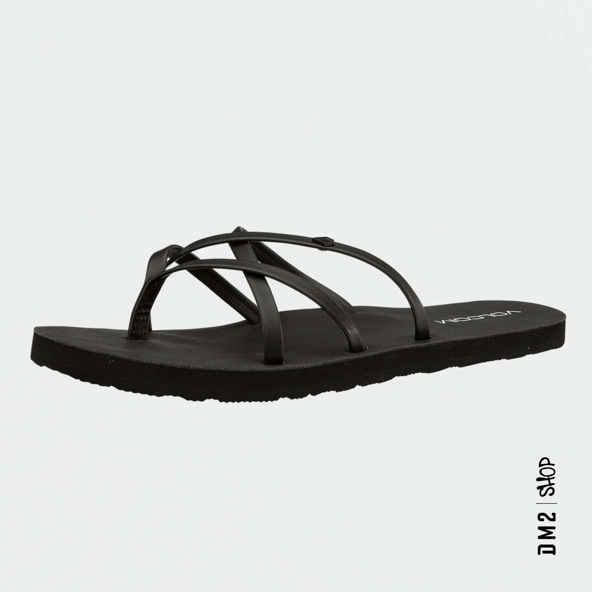 SANDALES FEMME NEW SCHOOL II TOUT NOIR, VOLCOM - DM2 SHOP