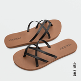 SANDALES FEMME NEW SCHOOL II NOIR, VOLCOM - DM2 SHOP