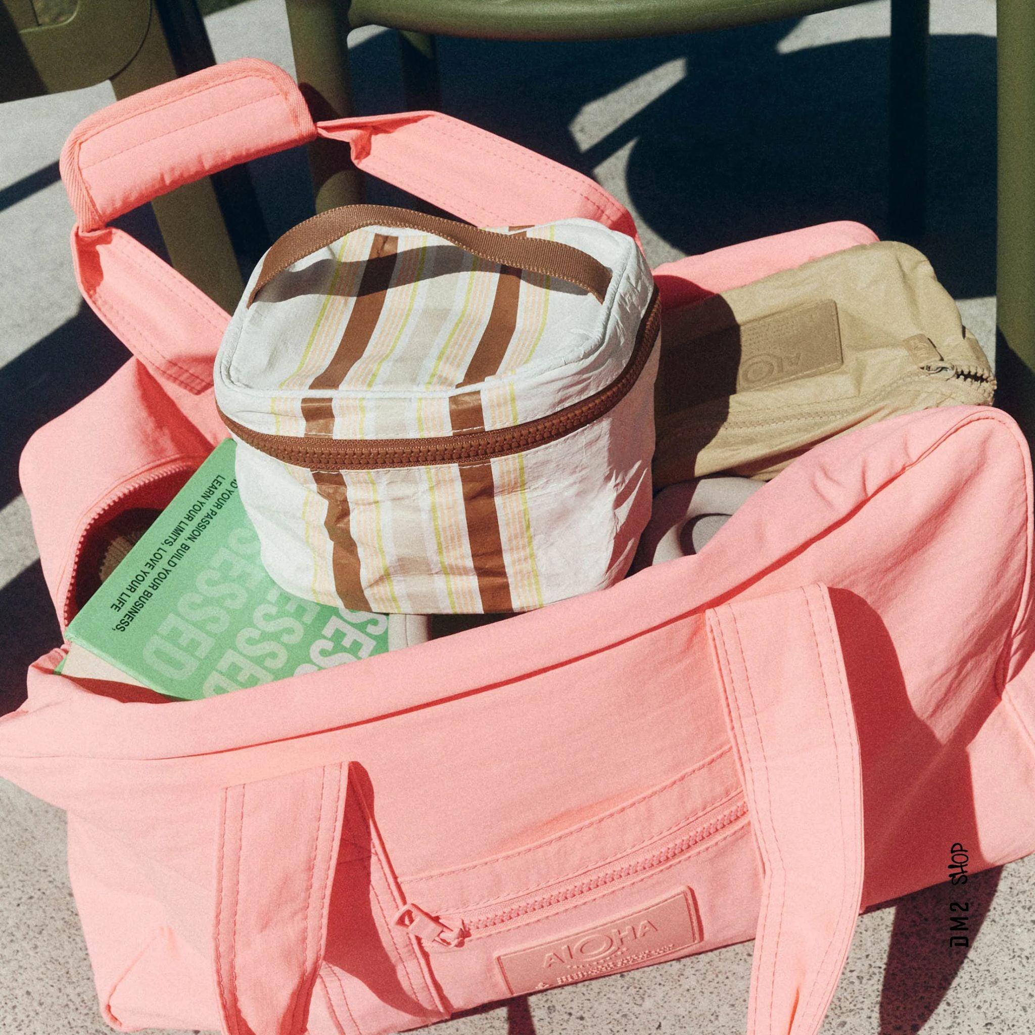 SAC COSMETIC NICE STRIPES, ALOHA - DM2 SHOP