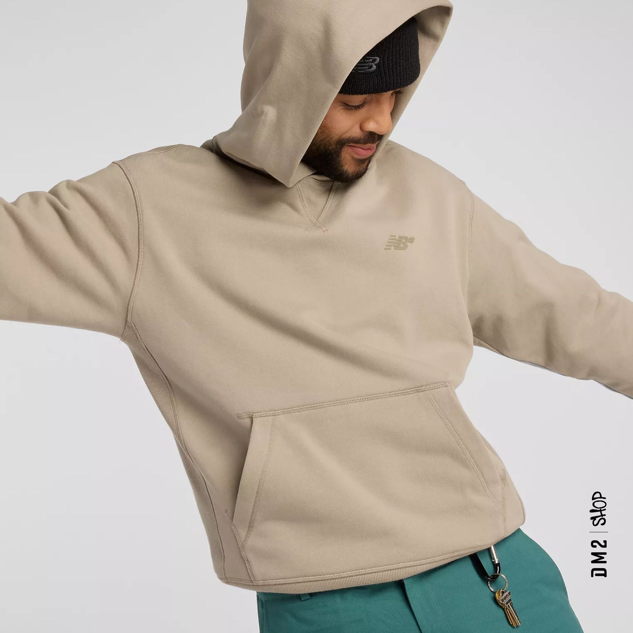 HOOD HOMME FRENCH TERRY ADS, NB NUMERIC - DM2 SHOP