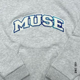 HOOD UNISEXE OG PATCH GRIS, MUSE - DM2 SHOP