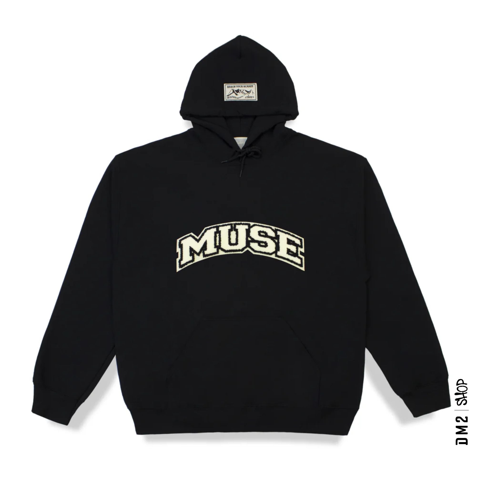 HOOD OG PATCH UNISEXE NOIR, MUSE - DM2 SHOP