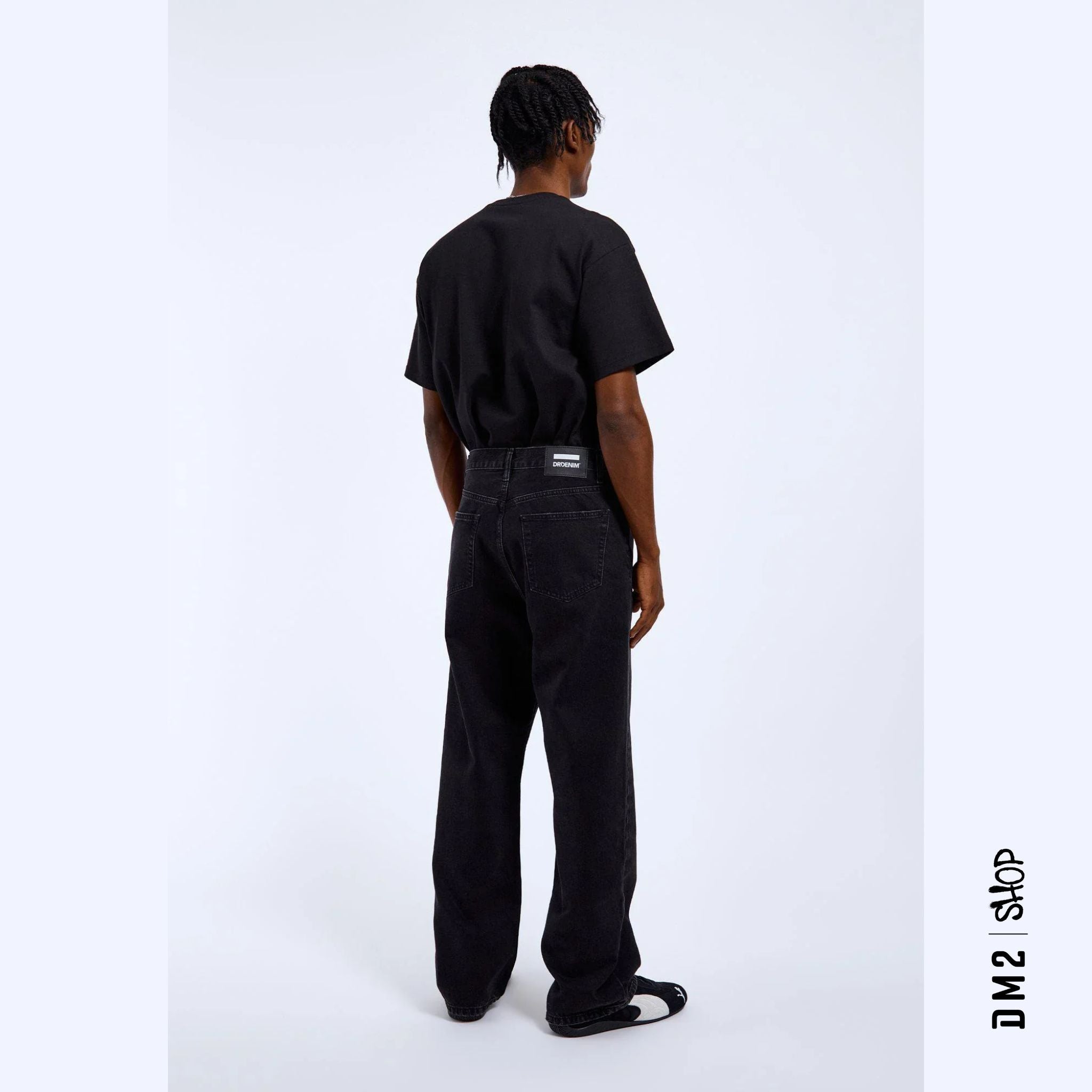JEAN BAGGY HOMME OMAR WORN BLACK, DR.DENIM - DM2 SHOP