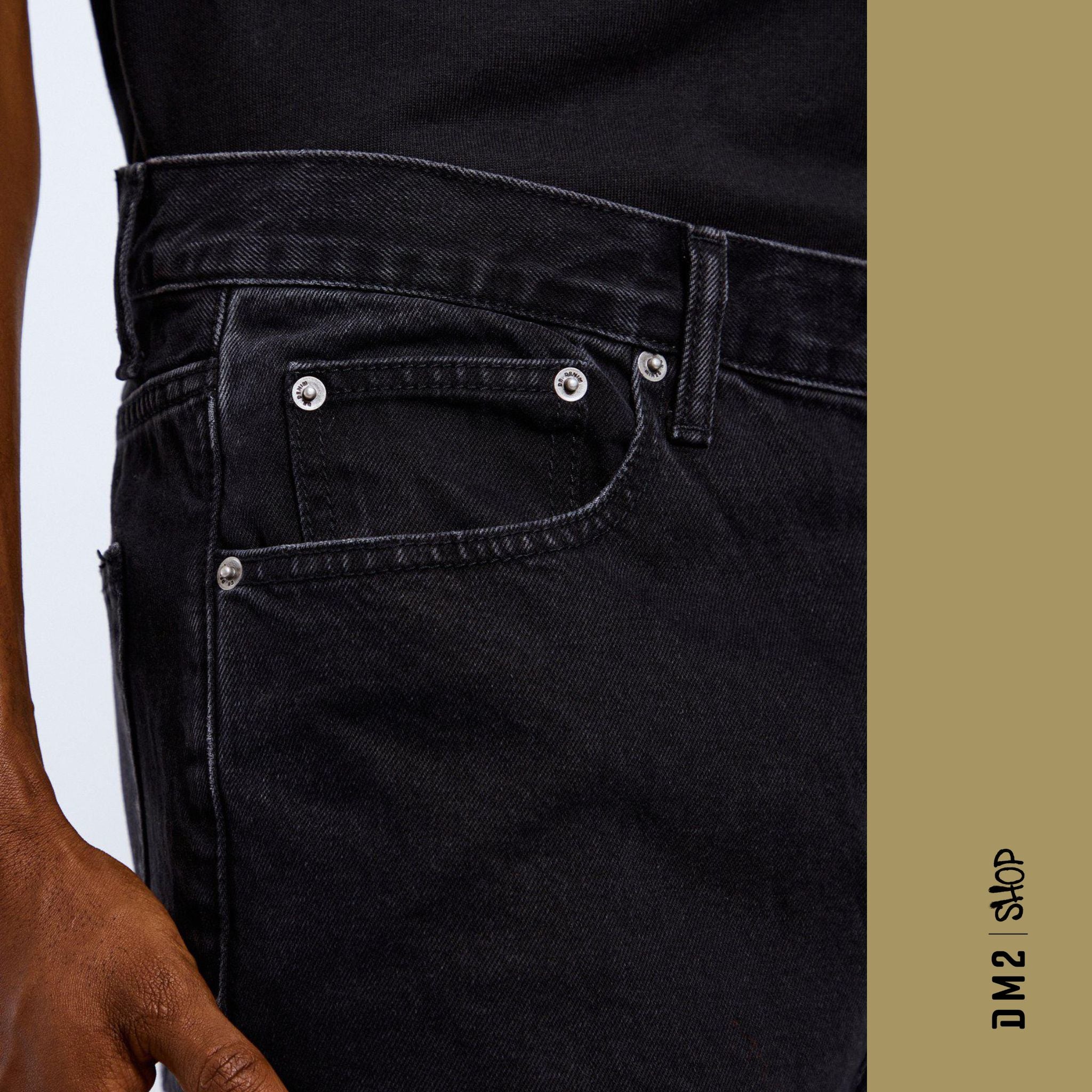 JEAN BAGGY HOMME OMAR WORN BLACK, DR.DENIM - DM2 SHOP