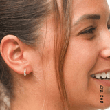 BOUCLE OREILLE OPALE BLANCHE, LOST & FAUNE - DM2 SHOP