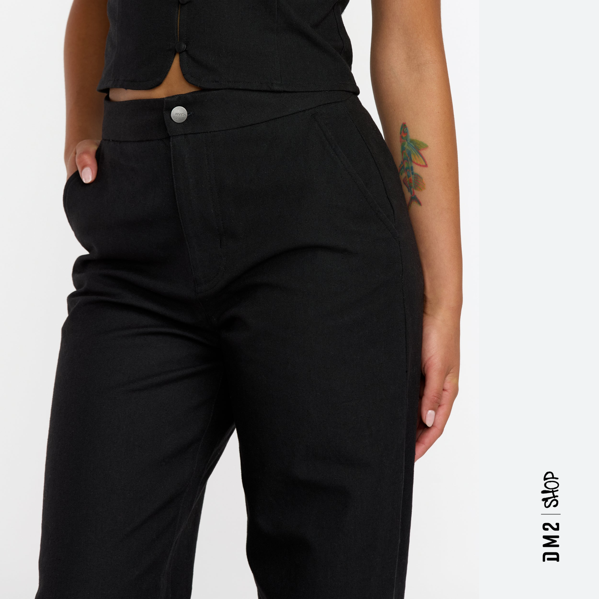 PANTALON FEMME BONNIE NOIR