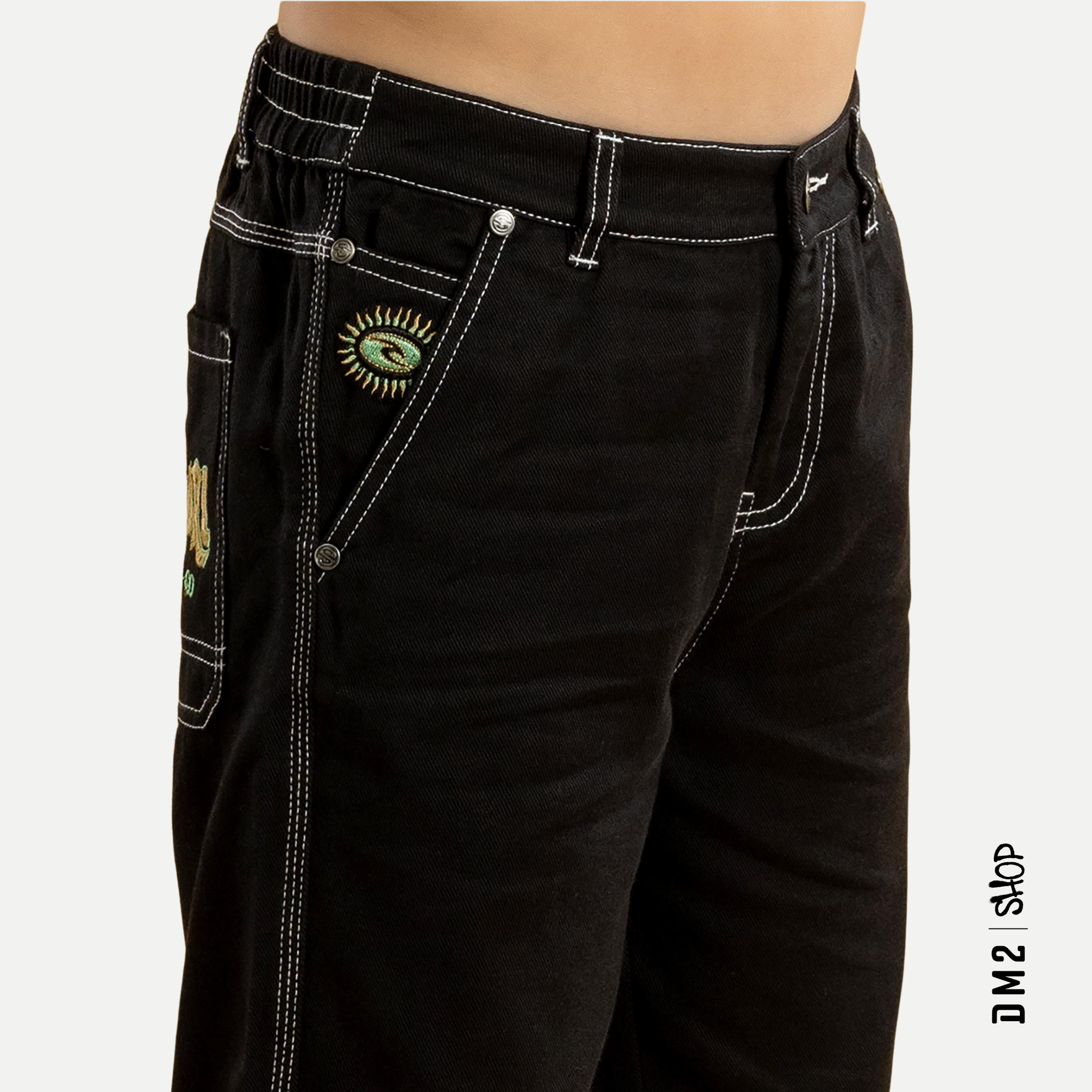 PANTALON CARGO NOIR JUNIOR RIP CURL - DM2 SHOP