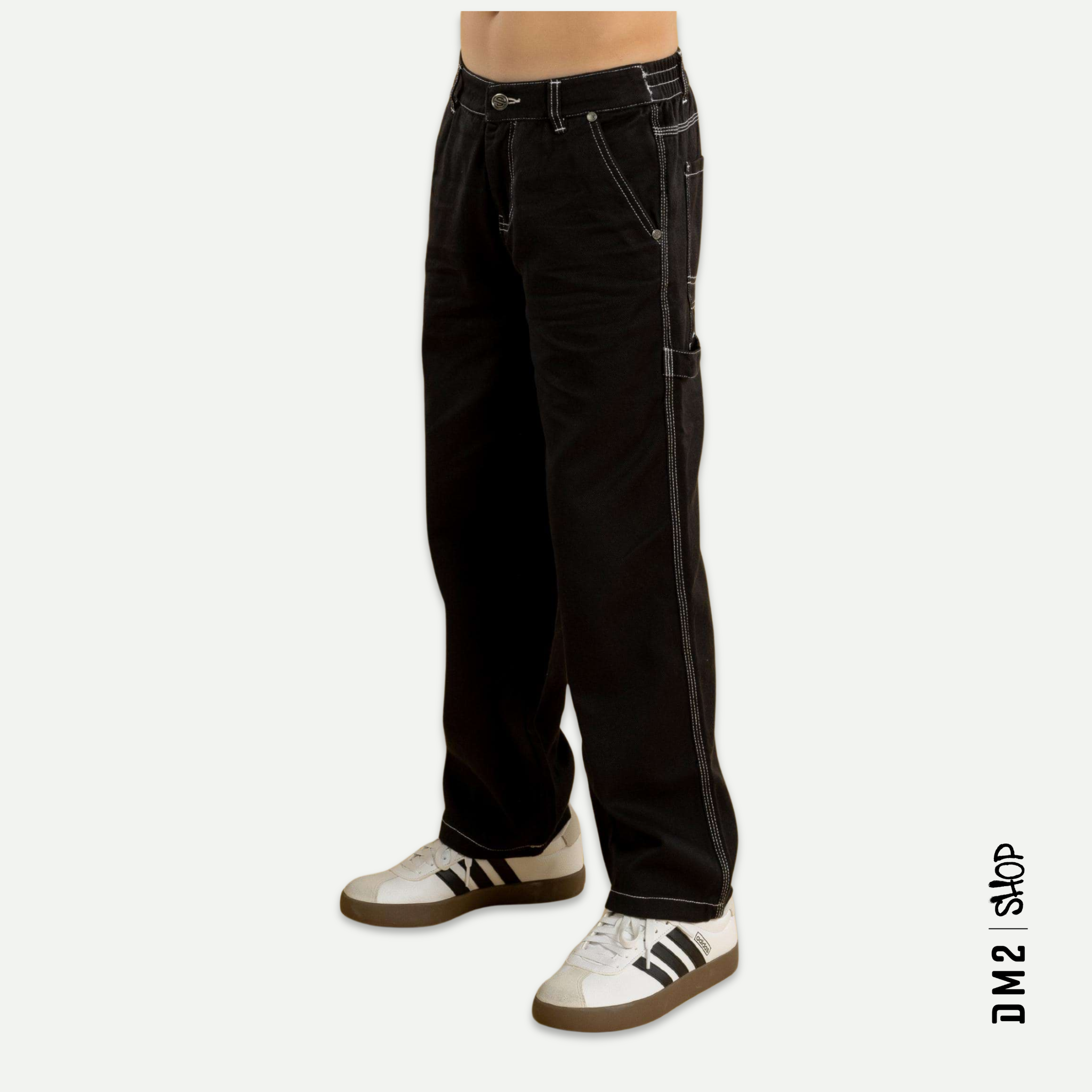PANTALON CARGO NOIR JUNIOR RIP CURL - DM2 SHOP