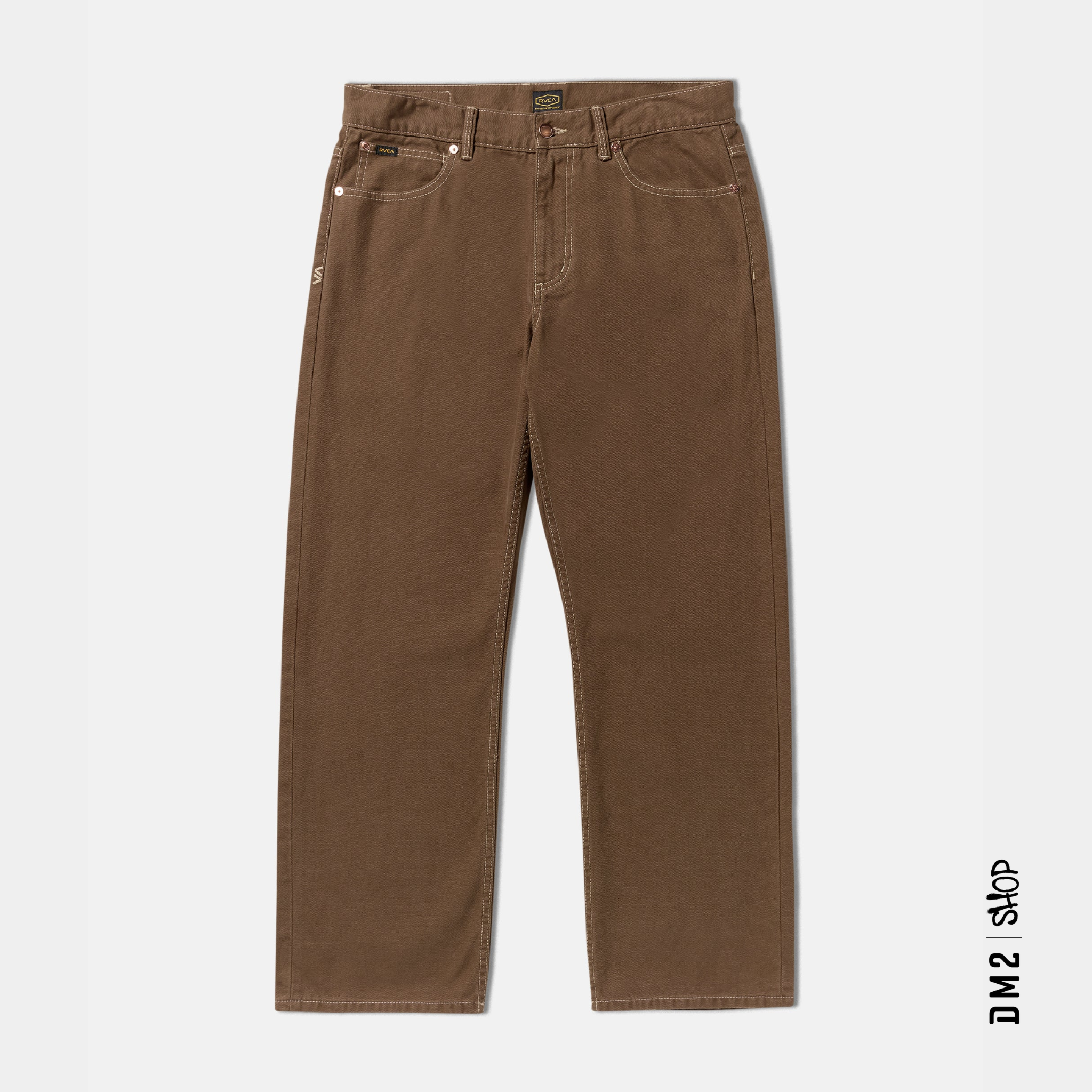 PANTALON RVCA DAYSHIFT 5 POCKET BRUN